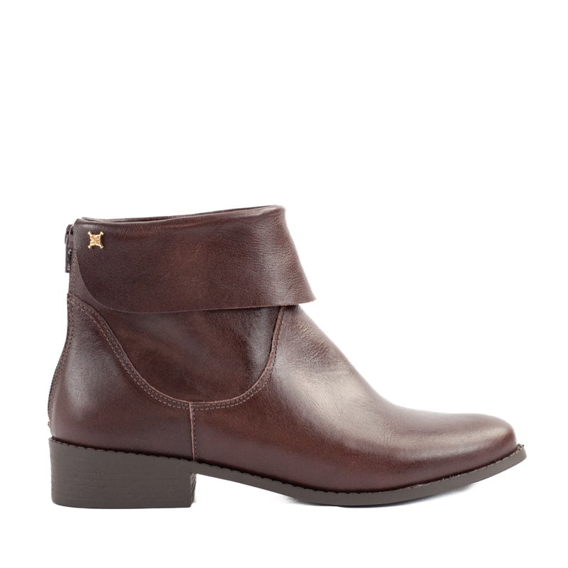 Bota de Couro Cavezzale Milano Nutella 105269