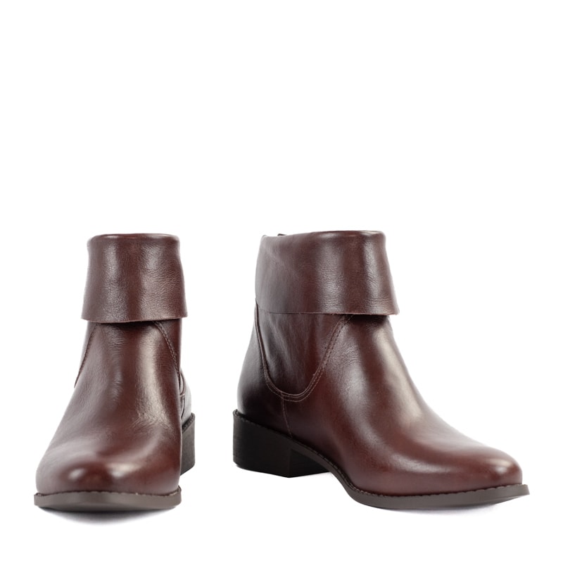 Bota de Couro Cavezzale Milano Nutella 105269