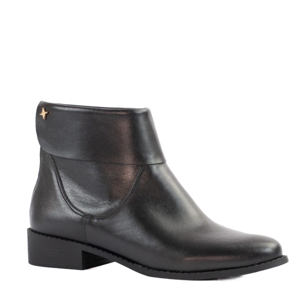 Bota de Couro Cavezzale Milano Preto 105269