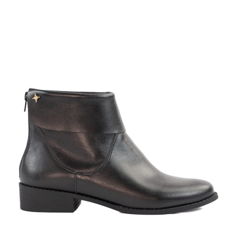 Bota de Couro Cavezzale Milano Preto 105269