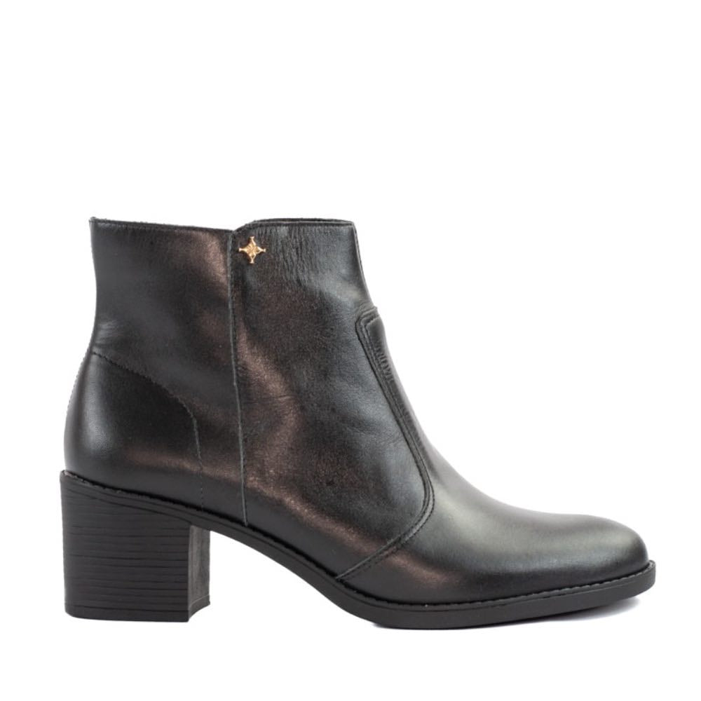 Bota de Couro Cavezzale Vegetal Preto 105270
