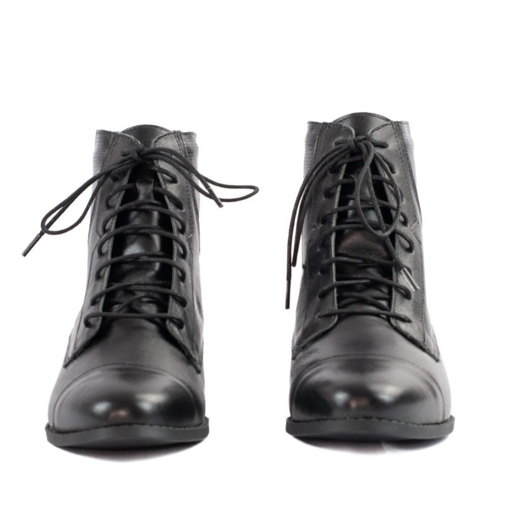 Bota de Couro Cavezzale Milano Preto 105267