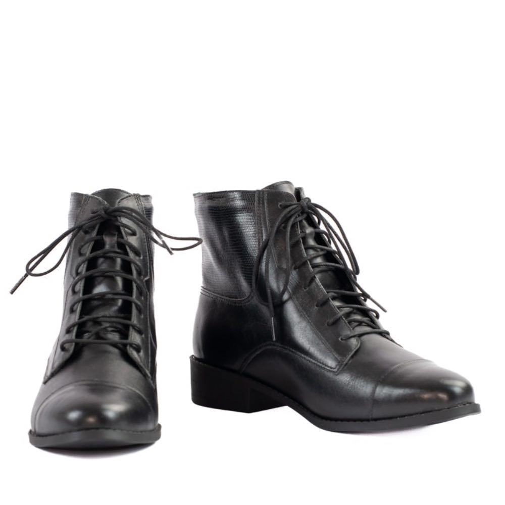 Bota de Couro Cavezzale Milano Preto 105267