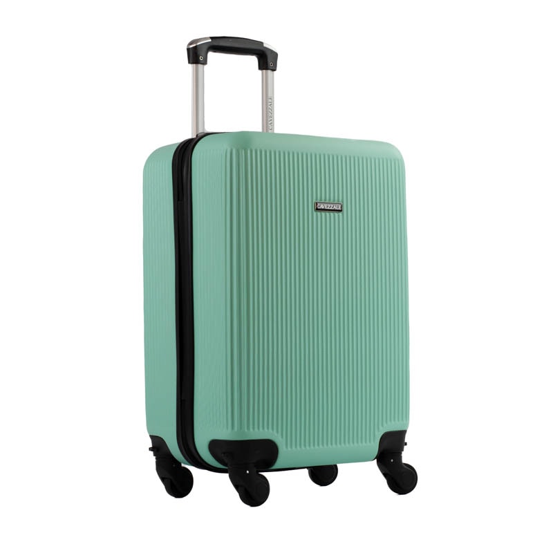 Mala de Bordo Cavezzale com Zíper Antifurto Capri ABS Verde 101716