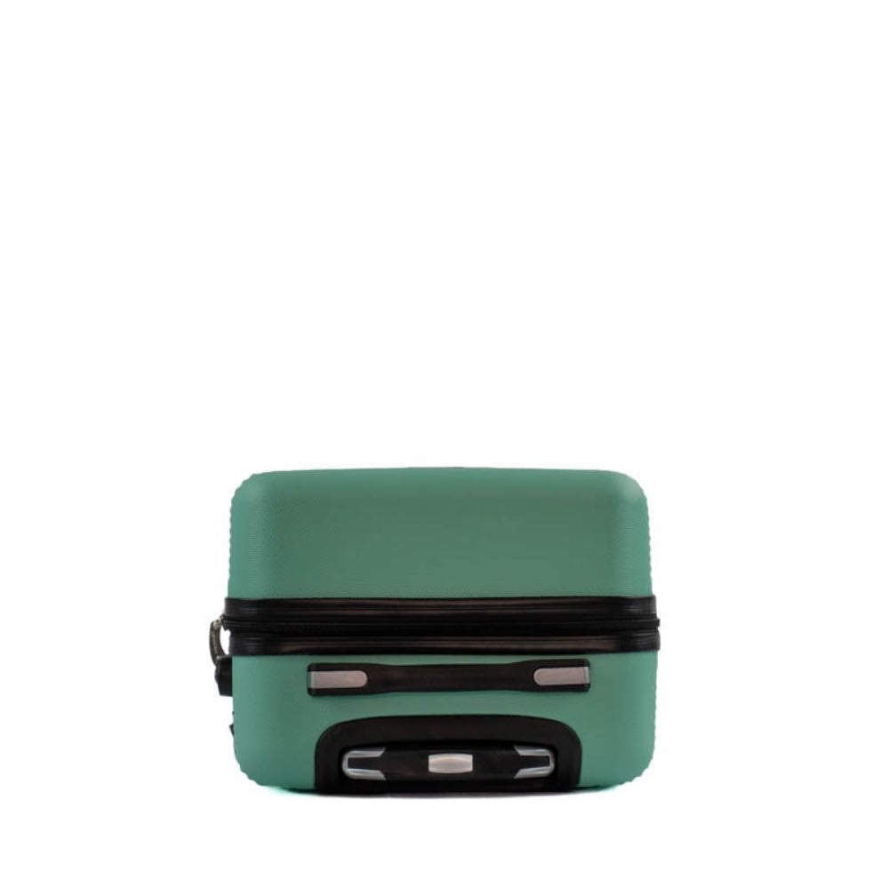 Mala de Bordo Cavezzale com Zíper Antifurto Capri ABS Verde 101716