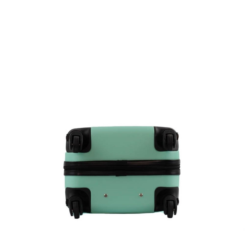 Mala de Bordo Cavezzale com Zíper Antifurto Capri ABS Verde 101716