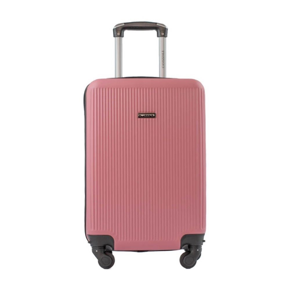 Mala de Bordo Cavezzale com Zíper Antifurto Capri ABS Rose 101716