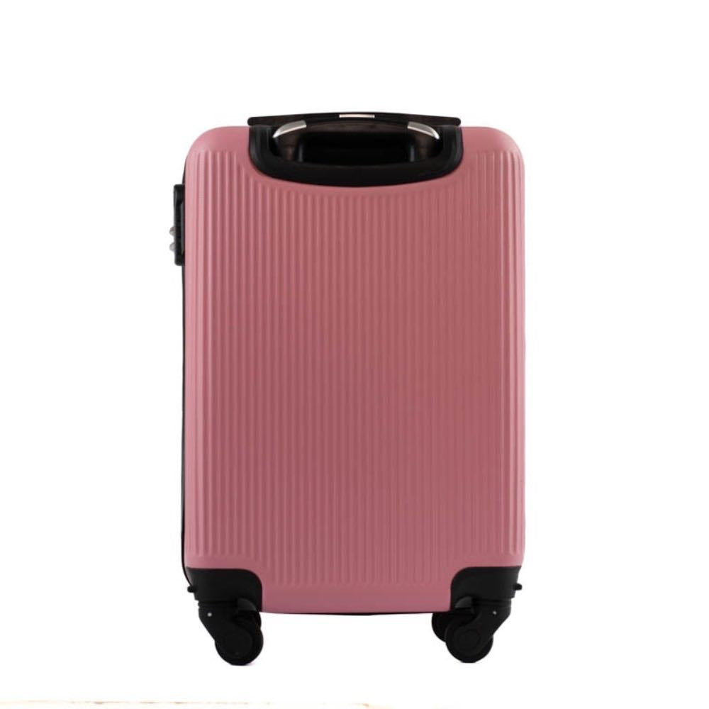 Mala de Bordo Cavezzale com Zíper Antifurto Capri ABS Rose 101716