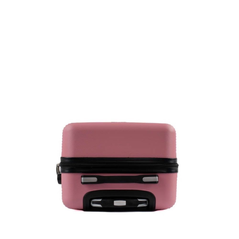 Mala de Bordo Cavezzale com Zíper Antifurto Capri ABS Rose 101716