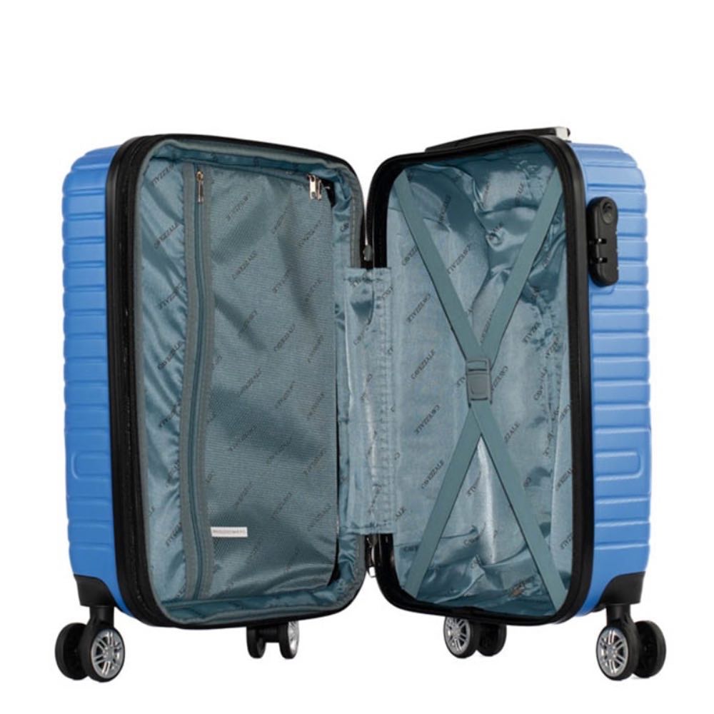Mala de Viagem Pequena Cavezzale Milano Plus ABS Azul 105204