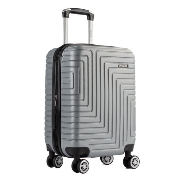 Mala de Viagem Pequena Cavezzale Milano Plus ABS Prata 105204