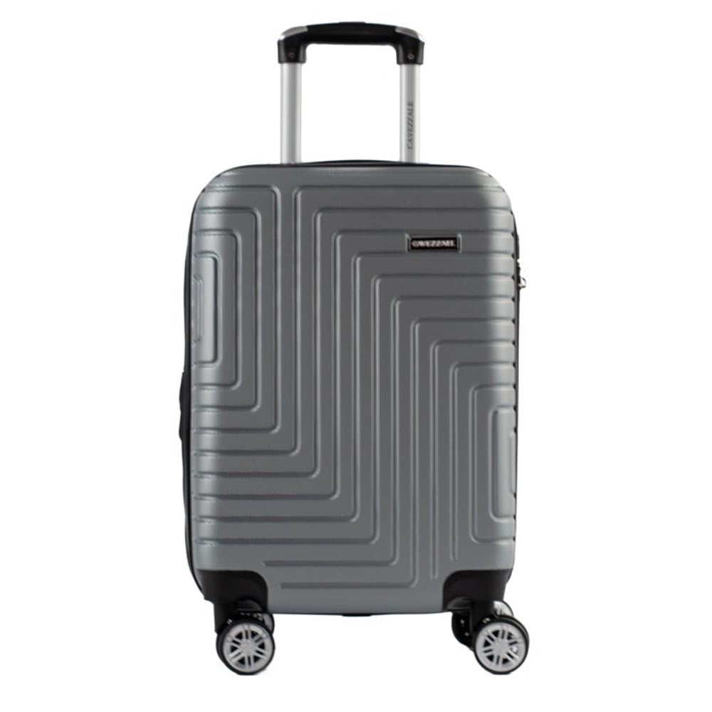 Mala de Viagem Pequena Cavezzale Milano Plus ABS Prata 105204