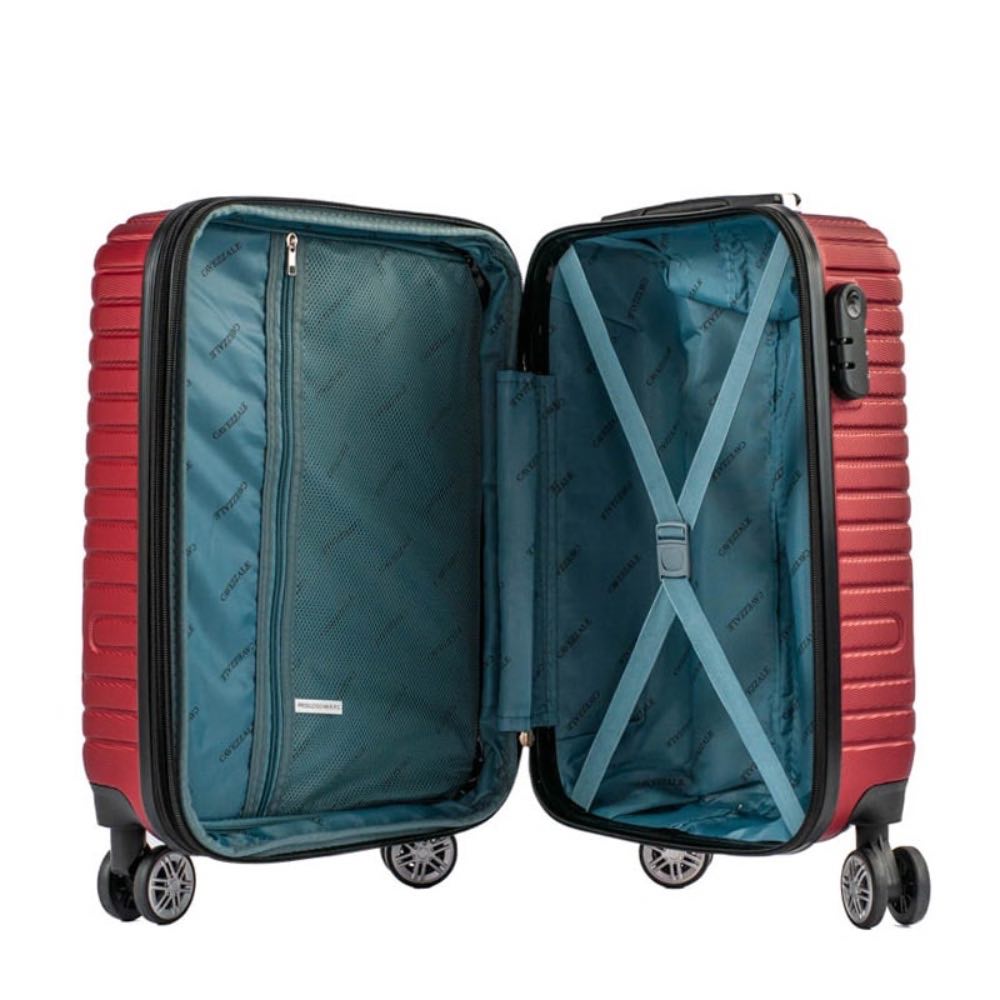 Mala de Viagem Pequena Cavezzale Milano Plus ABS Vermelho 105204