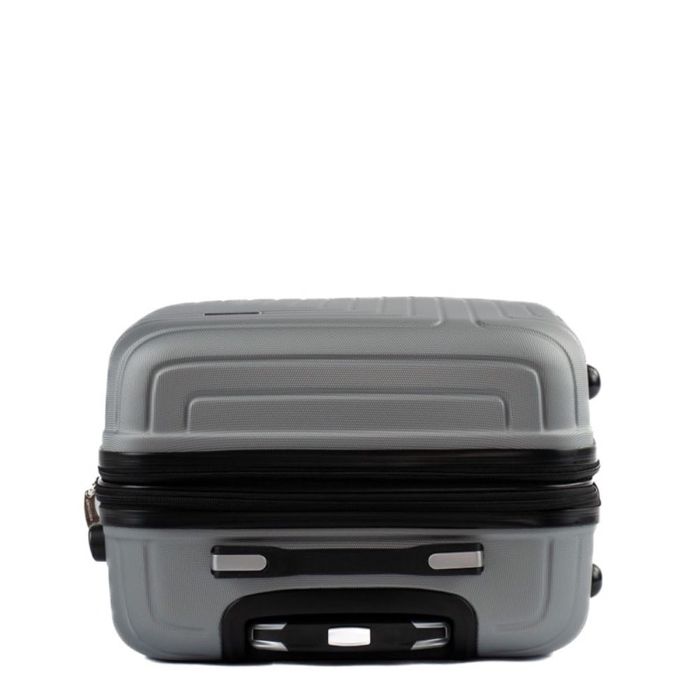 Mala de Viagem Grande Cavezzale Milano Plus ABS Prata 105206