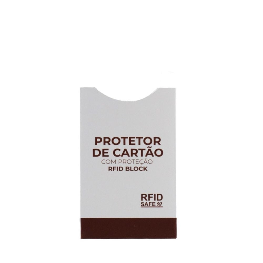 Conjunto Protetor RFID BLOCK Cavezzale Branco 105212