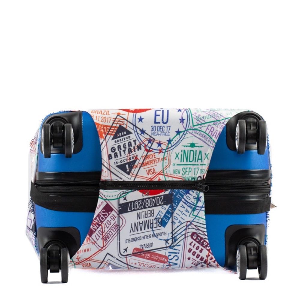 Capa para Mala Grande Cavezzale em Elastano Branco 105218