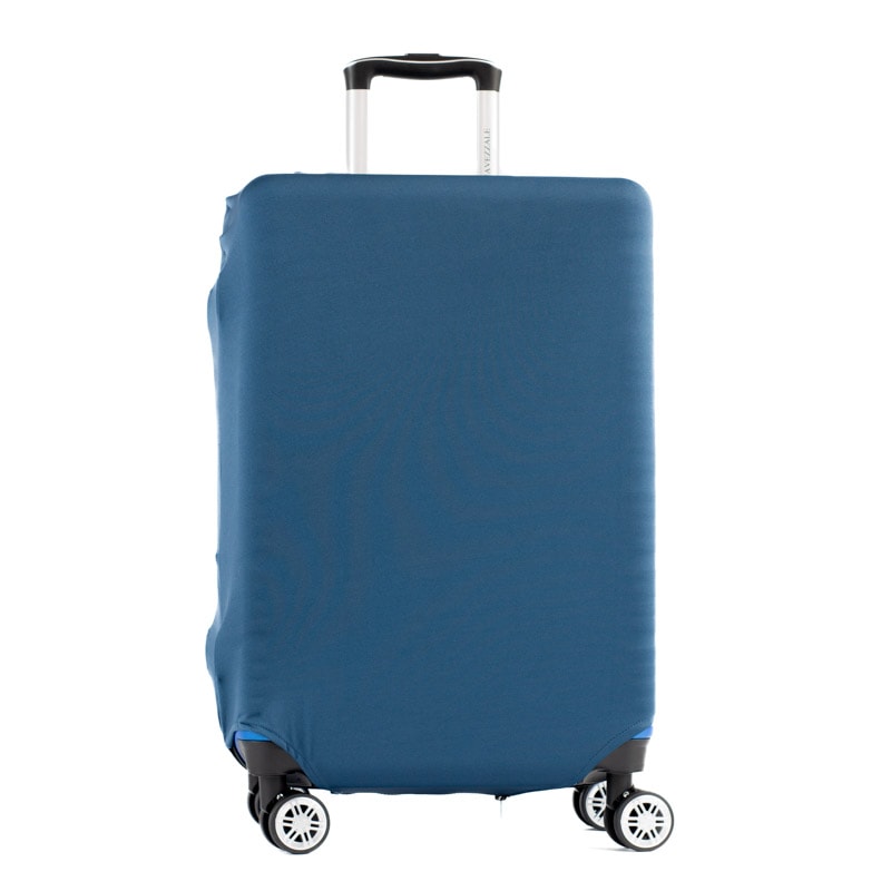 Capa para Mala Média Cavezzale em Elastano Azul 105219