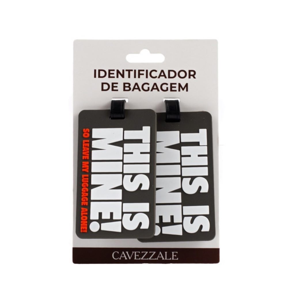 Identificador de Bagagem Cavezzale Cinza 105233