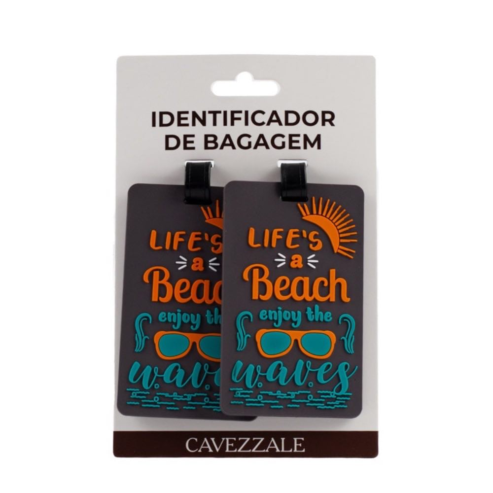 Identificador de Bagagem Cavezzale Cinza 105235