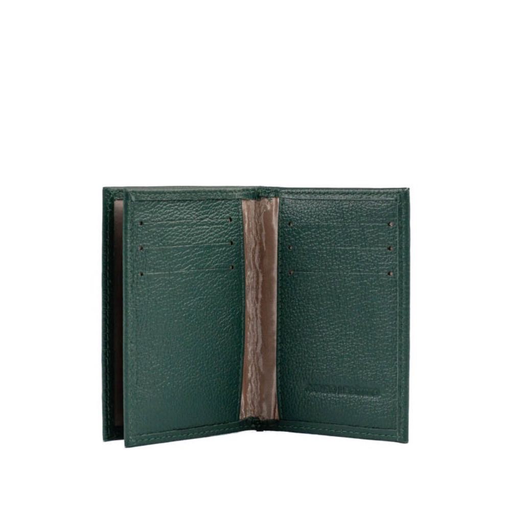 Porta Documentos Couro Fly Cavezzale Musgo 105312