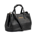 Tote Bag Média de Couro Floater Cavezzale Preto 105315