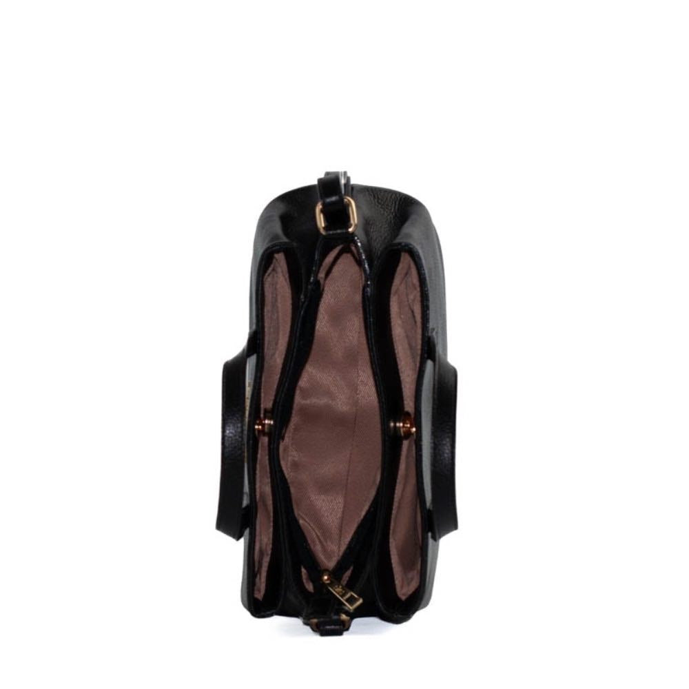 Bolsa de Couro Cavezzale Floater Preto 105315