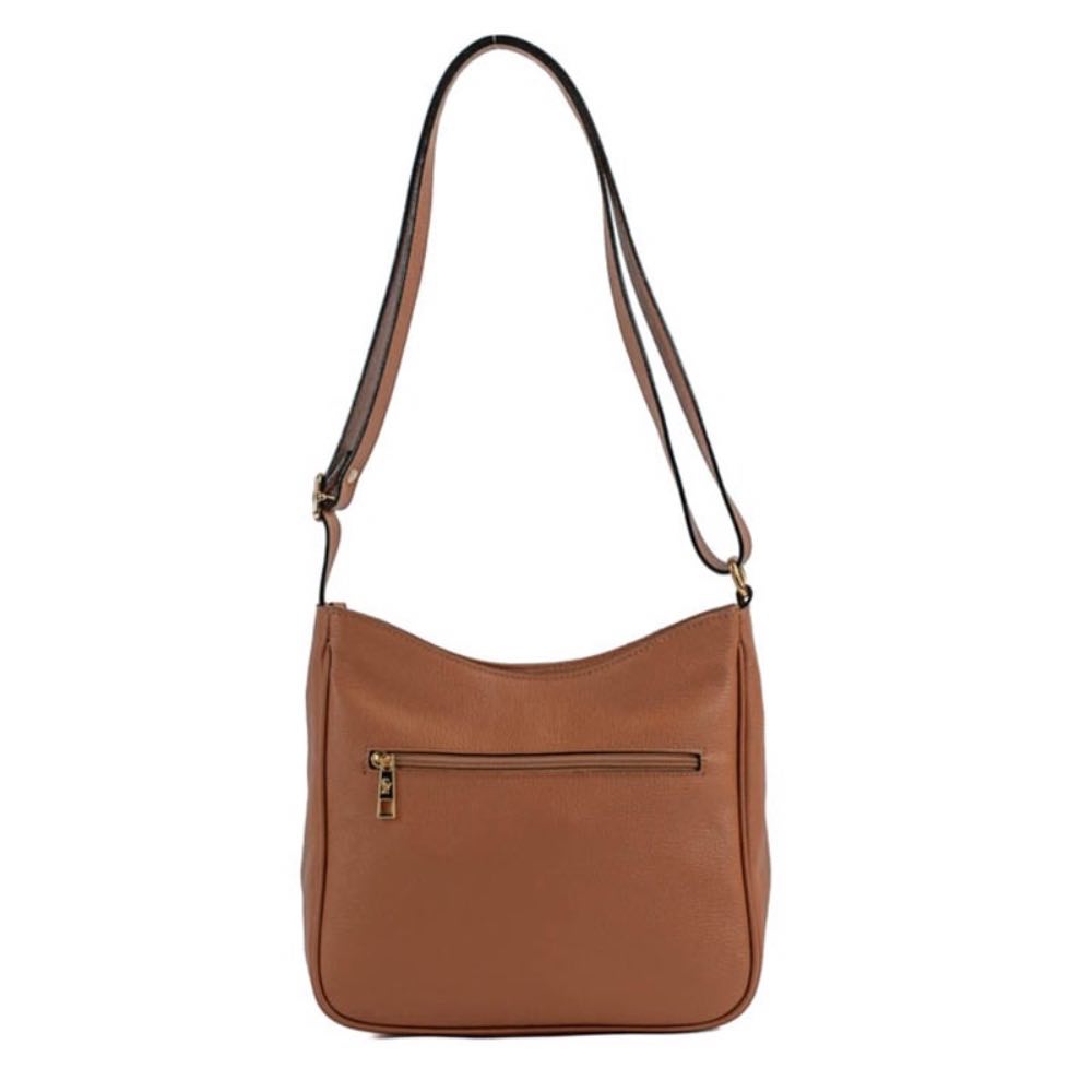 Bolsa de Couro Cavezzale Marrom 105316