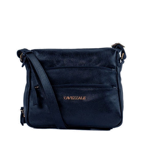 Bolsa de Couro Feminina Roma Cavezzale Marinho 102240