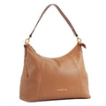Bolsa Hobo Grande de Couro Soft Cavezzale Caramelo 105330