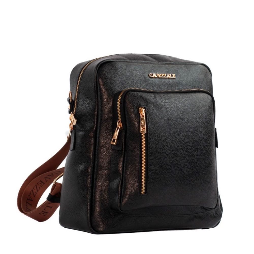 Mochila de Couro Cavezzale Soft Preto 105331