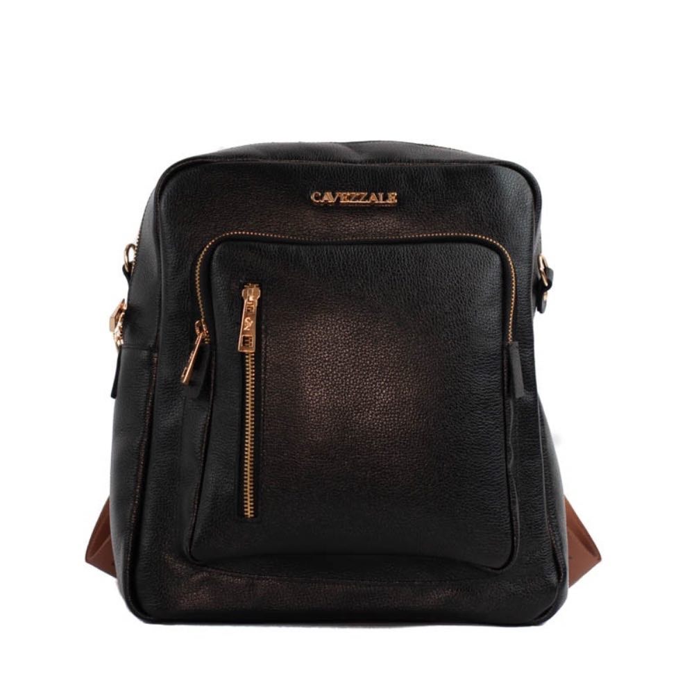 Mochila de Couro Cavezzale Soft Preto 105331