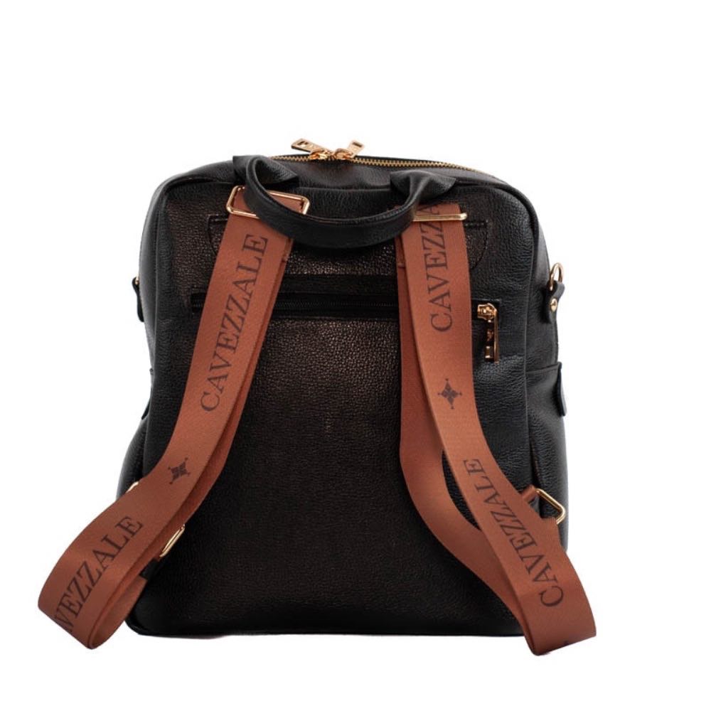 Mochila de Couro Cavezzale Soft Preto 105331