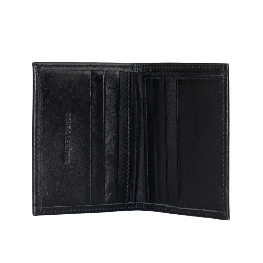 Porta Cartão De Couro Cavezzale Preto 098359