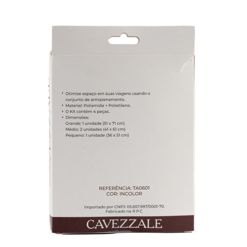 Conjunto de Armazenamento Cavezzale Incolor 105213