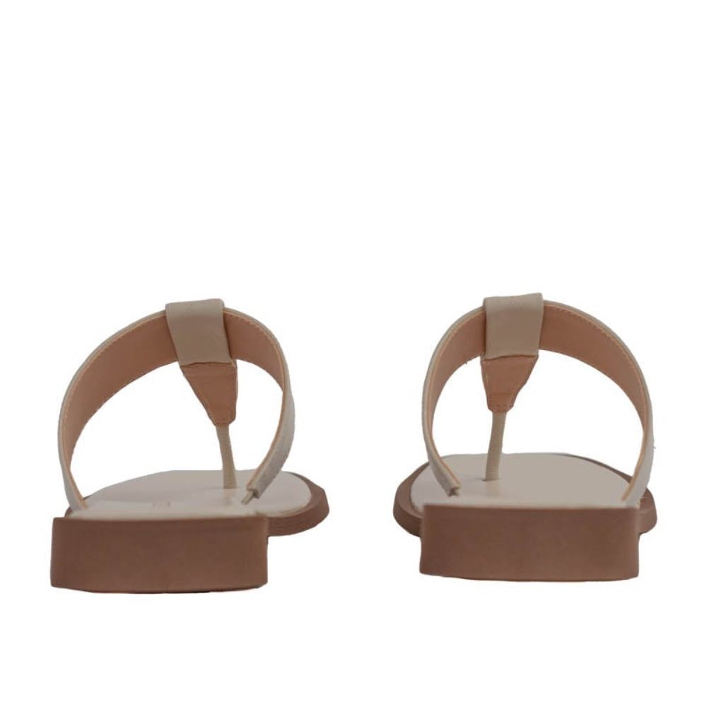 Sandália de Couro Cavezzale Off White 105417