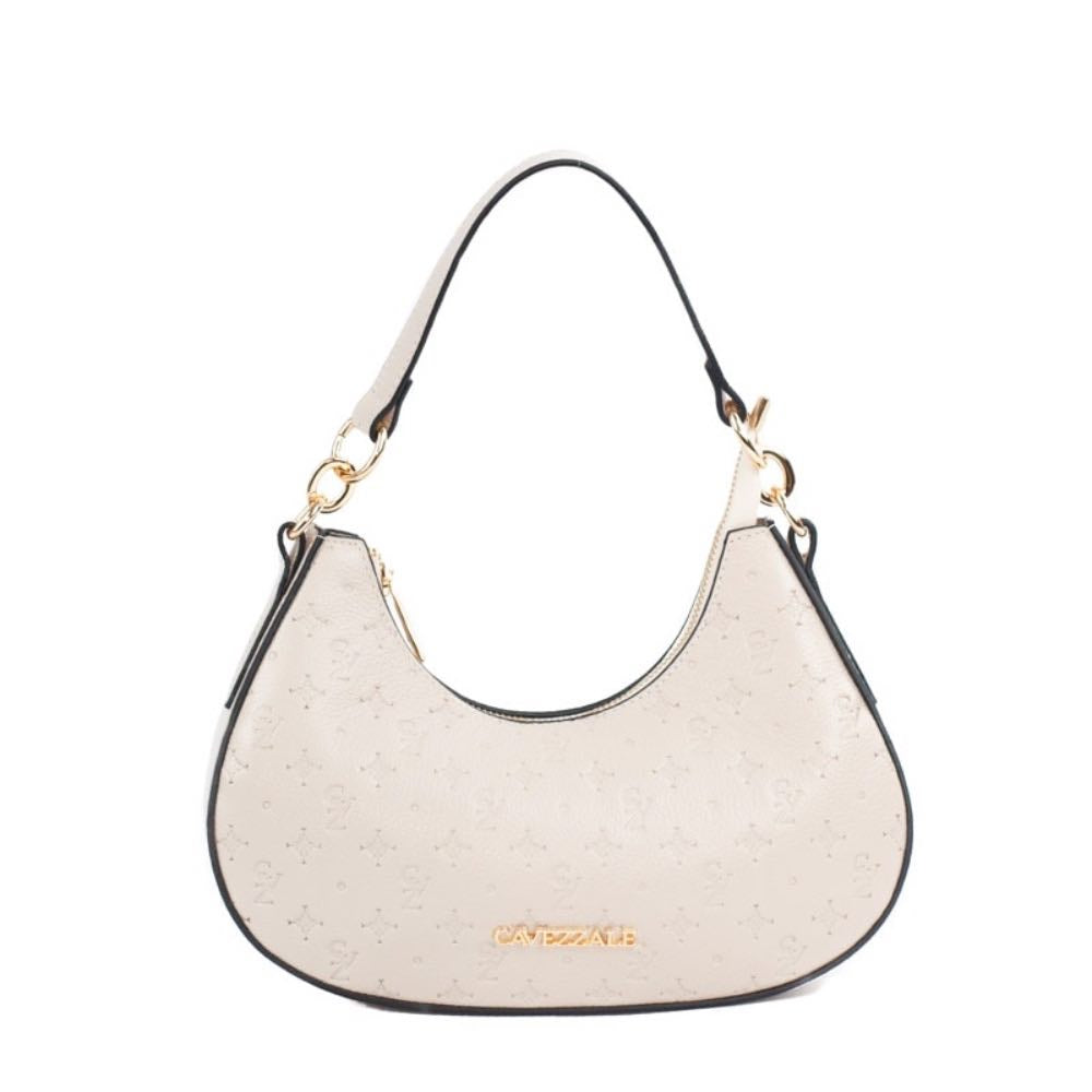 Bolsa de Couro Cavezzale Floter Monograma Off White 105481