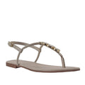 Sandália de Couro Atanado Cavezzale Off White 105410