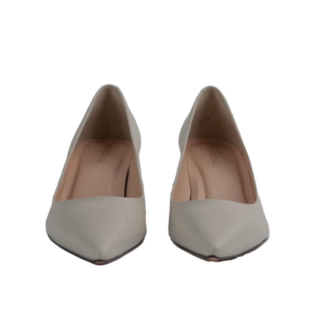 Scarpin de Couro Bristol Cavezzale Off White 105397