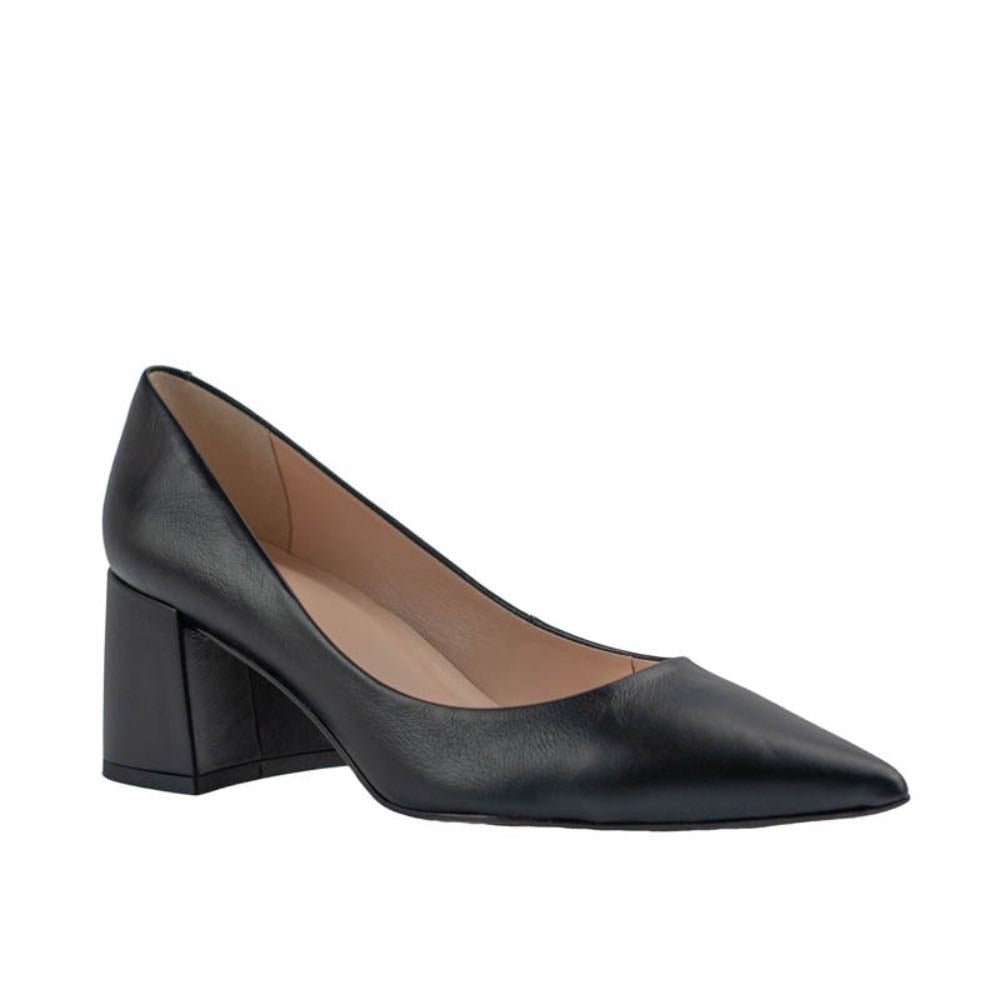 Scarpin de Couro Bristol Cavezzale Preto 105397