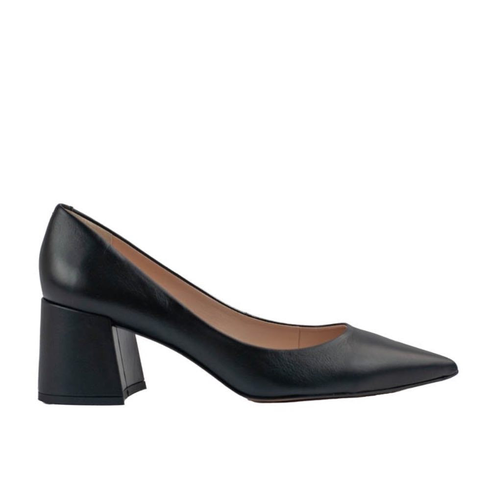 Scarpin de Couro Bristol Cavezzale Preto 105397