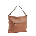 Bolsa Hobo Grande de Couro Floter Cavezzale Caramelo 105558