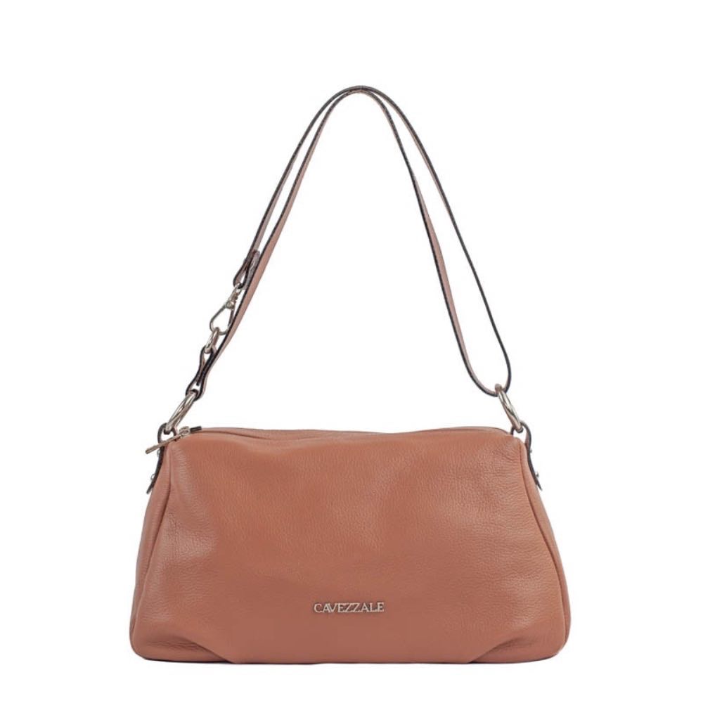 Bolsa Tiracolo Média de Couro Floter Cavezzale Mousse 105563