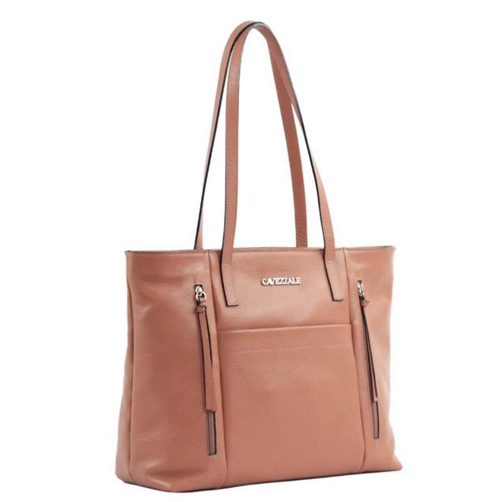 Shopping Bag Grande Couro Floter Cavezzale Mousse 105566