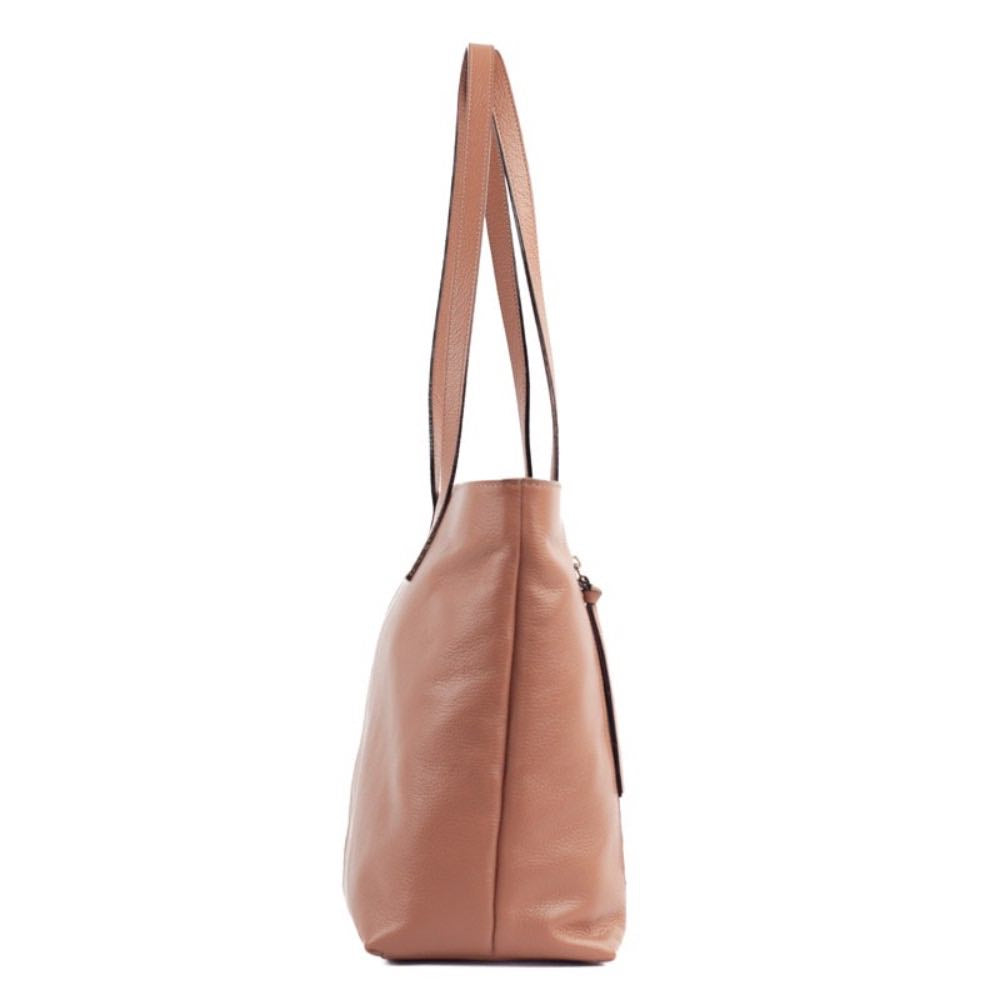 Shopping Bag Grande Couro Floter Cavezzale Mousse 105566