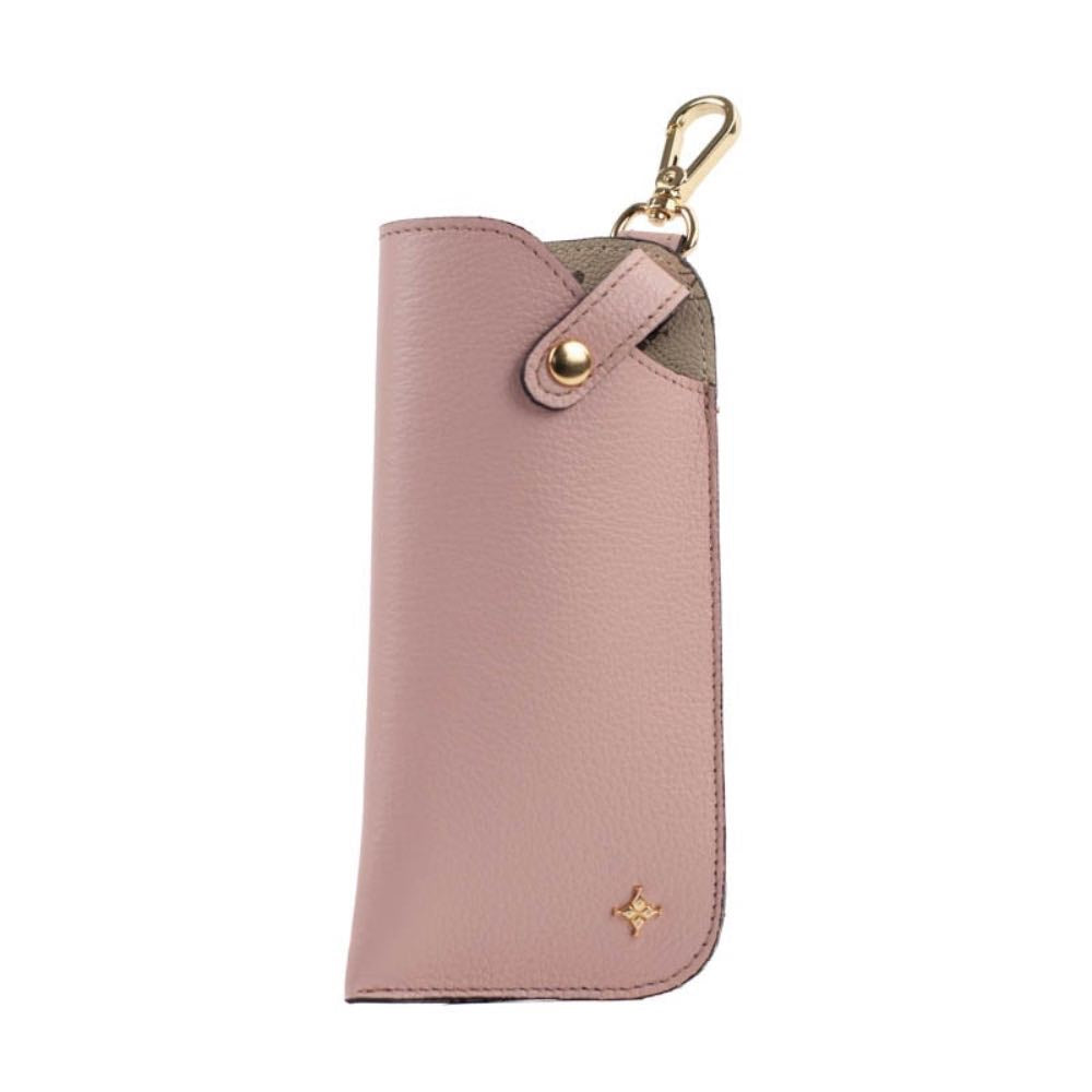 Porta Óculos de Couro Floater Feminino Cavezzale Rosa 105582