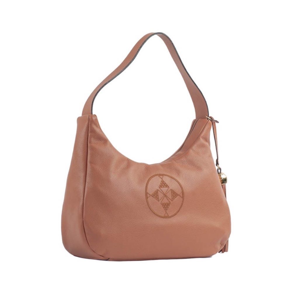 Bolsa Hobo Grande Couro Floter Cavezzale Mousse 105555