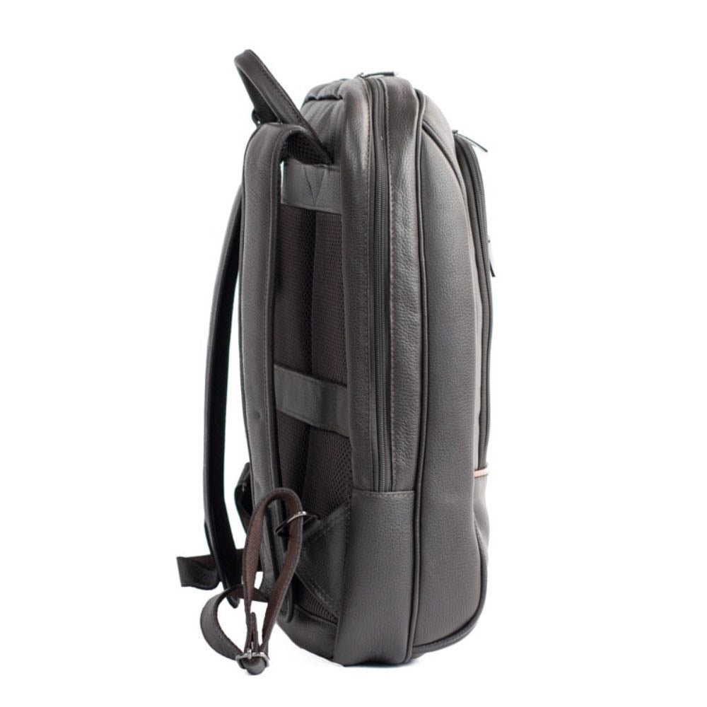 Mochila de Couro Búfalo Cavezzale Café/Whisky 105470