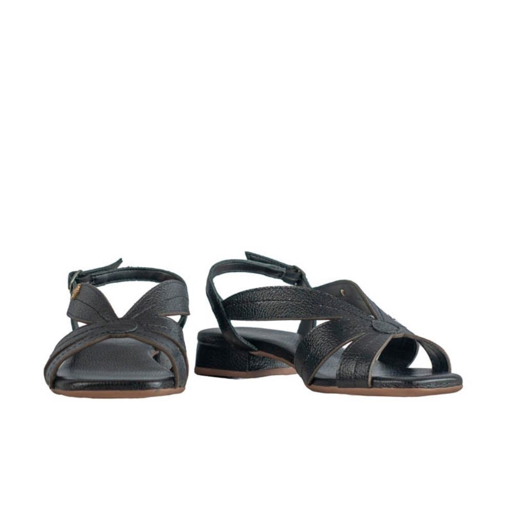Sandália de Couro Cavezzale Floter Preto 104860