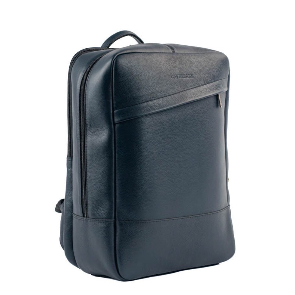 Mochila de Couro Texas Cavezzale Marinho 105375