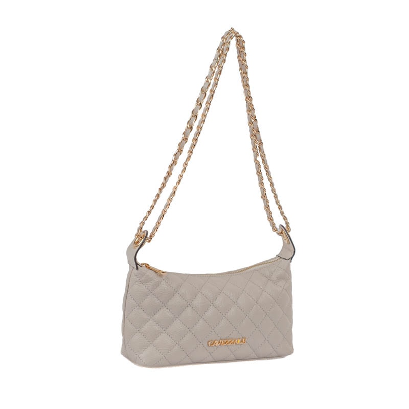 Bolsa Tiracolo de Couro Matelassê Cavezzale Chantilly 105491